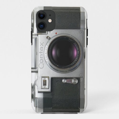 Vintage Contax Camera iPhone 11 Case