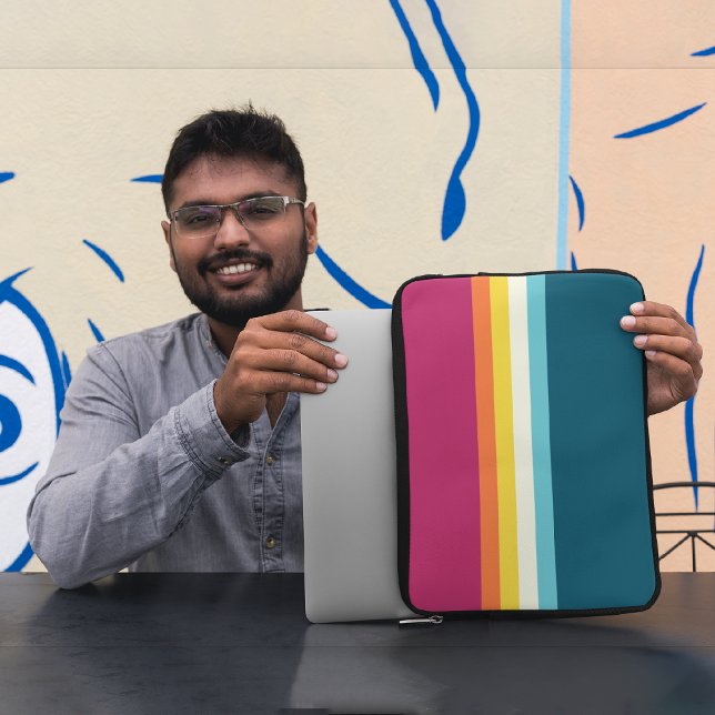 Vintage Contrast Laptop Sleeve (Creator Uploaded)