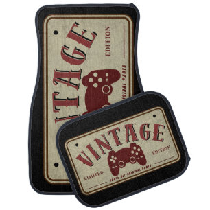 Vintage Controller Limited Edition Original Parts Car Floor Mat