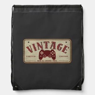Vintage Controller Limited Edition Original Parts Drawstring Bag
