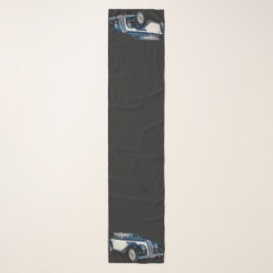Vintage Convertible Automobile Scarf