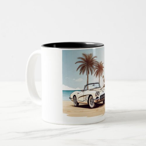 Vintage Convertible Beach Mug _ Coastal Classics