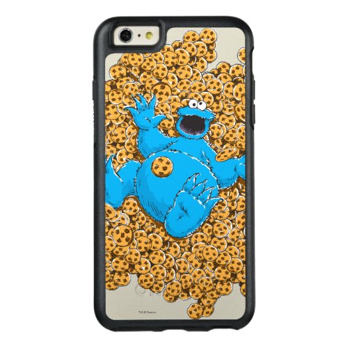 Vintage Cookie Monster and Cookies OtterBox iPhone 66s Plus Case