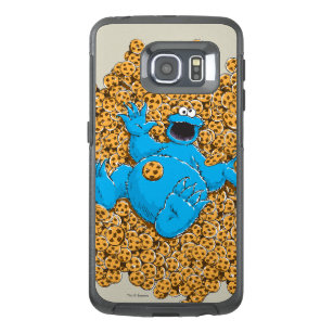 Vintage Cookie Monster and Cookies OtterBox Samsung Galaxy S6 Edge Case