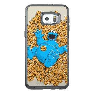 Vintage Cookie Monster and Cookies OtterBox Samsung Galaxy S6 Edge Plus Case