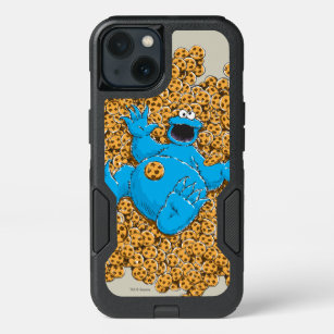 Vintage Cookie Monster and Cookies iPhone 13 Case