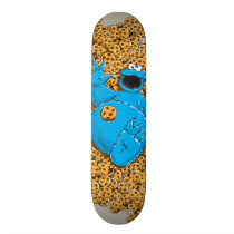 Vintage Cookie Monster and Cookies Skateboard Vintage Cookie Monster and Cookies Skateboard
