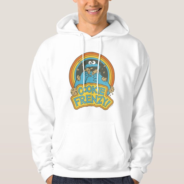 Vintage Cookie Monster | Cookie Frenzy Hoodie (Front)