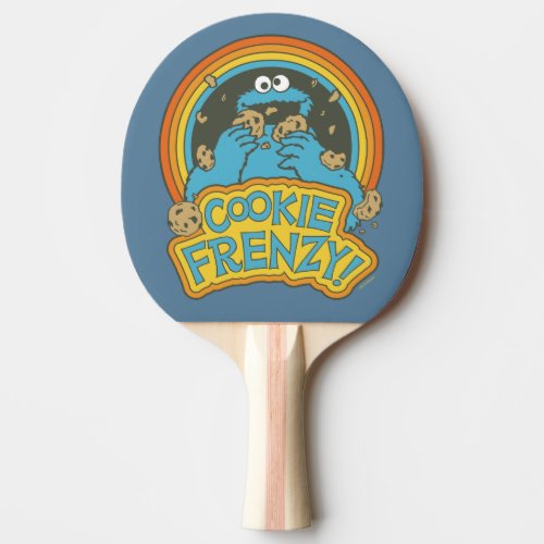 Vintage Cookie Monster  Cookie Frenzy Ping Pong Paddle