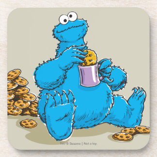 Cookie Monster Drink & Beverage Coasters | Zazzle