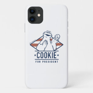 Vintage Cookie Monster for President iPhone 11 Case