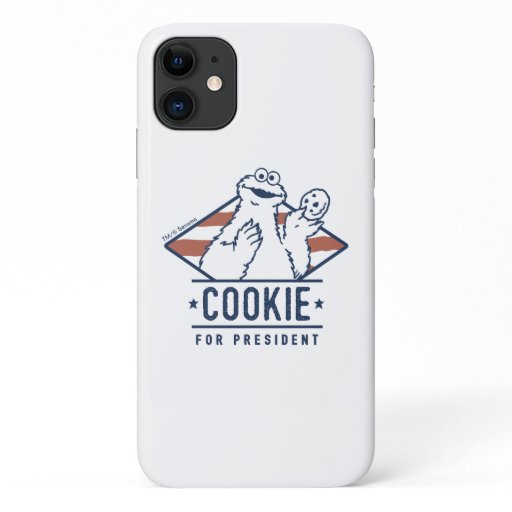 Vintage Cookie Monster for President iPhone 11 Case