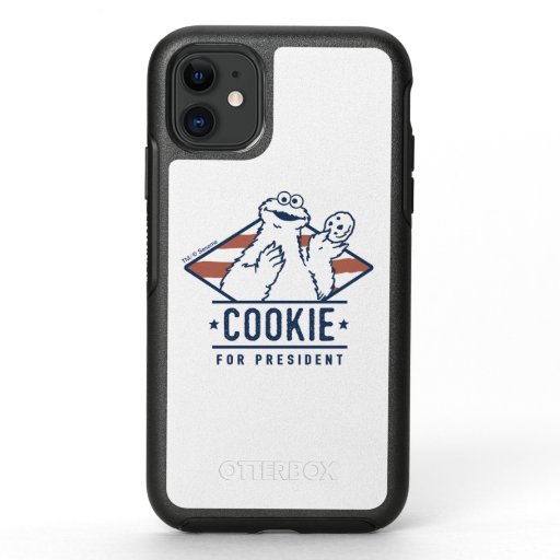 Vintage Cookie Monster for President OtterBox Symmetry iPhone 11 Case