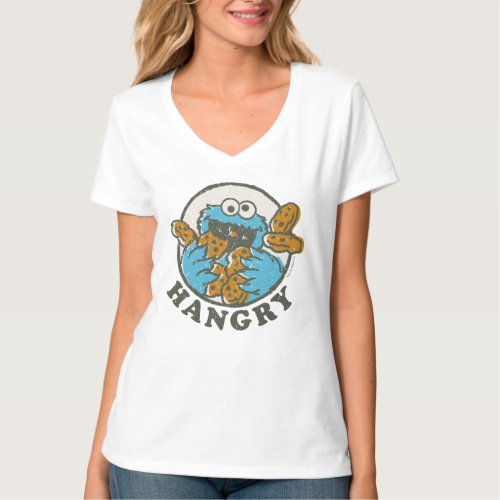 Vintage Cookie Monster  Hangry T_Shirt