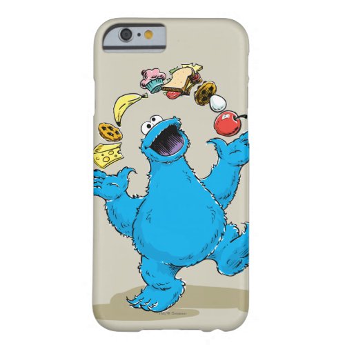 Vintage Cookie Monster Juggling Barely There iPhone 6 Case