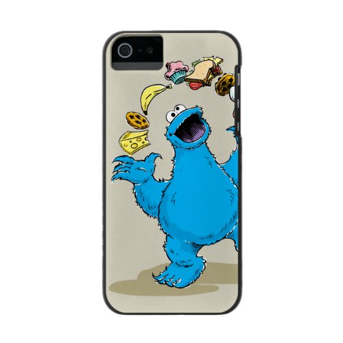 Vintage Cookie Monster Juggling iPhone SE55s Wallet Case