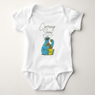Vintage Cookie Monster   New Baby Bodysuit