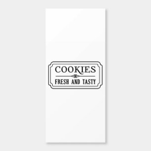 Vintage Cookies Fresh and Tasty Bakery Design Hershey's Miniatures