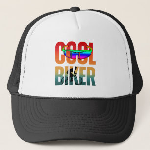 Vintage Cool Biker Trucker Hat