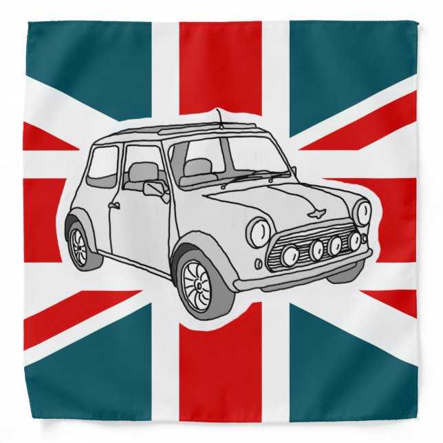 vintage cool minicar bandana (Front)