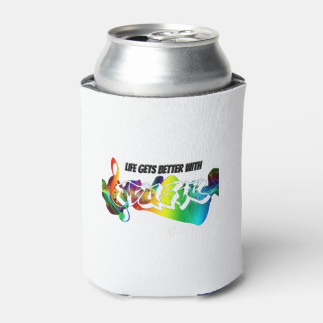 Vintage Cool Music Cooler (Can Front)