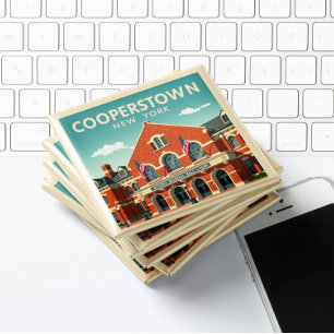 Vintage Cooperstown New York Magnet