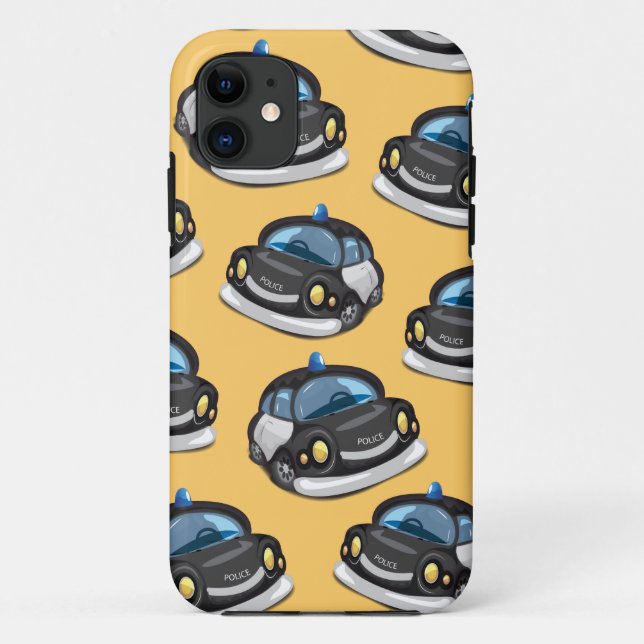 Vintage Cop Car Case-Mate iPhone Case (Back)