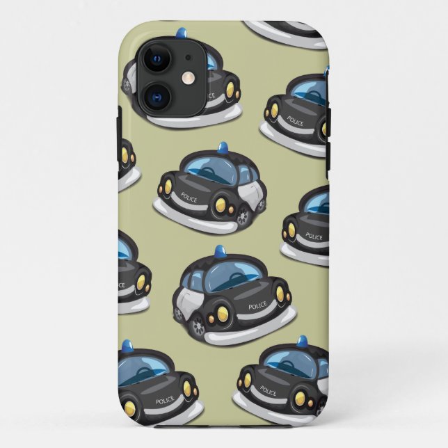 Vintage Cop Car Case-Mate iPhone Case (Back)