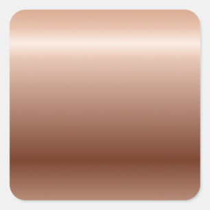 Vintage Copper #14 Square Sticker