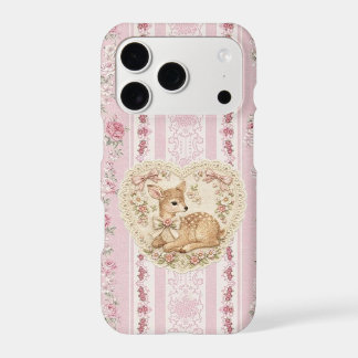 Vintage Coquette Cute Baby Deer iPhone 17 Pro Case