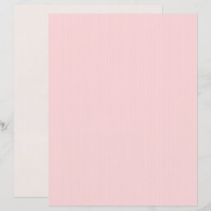 Vintage Coquette Striped Pink Scrapbook Paper