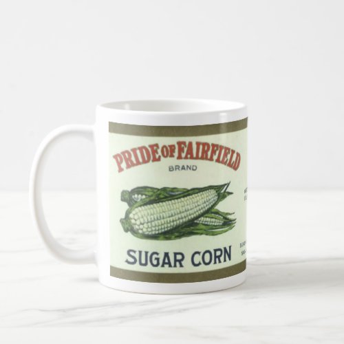 Vintage Corn Label Mug