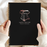 Vintage Corset Logo Lingerie Boutique Business Planner<br><div class="desc">Enhance your business planning with this vintage corset logo lingerie boutique planner. Perfect for women in the lingerie industry,  this planner combines elegance and practicality. The chic vintage corset design adds a touch of sophistication to your daily organization. Ideal for boutique owners who appreciate stylish and professional planners.</div>