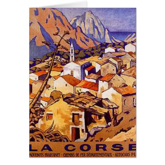 Vintage Corsica, France - (Front)