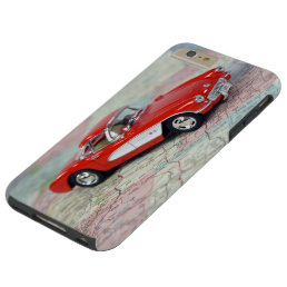 Vintage Corvette Tough iPhone 6 Plus Case