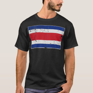 Vintage Costa Rica Flag Costa Rican Tico T-Shirt