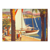 Vintage Cote D'Azur French Travel (Front Horizontal)