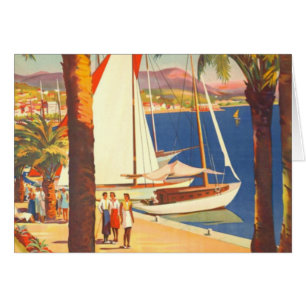 Vintage Cote D'Azur French Travel