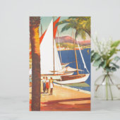 Vintage Cote D'Azur French Travel (Standing Front)