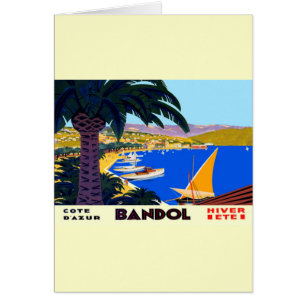 Vintage Cote D'Azur Travel Cards