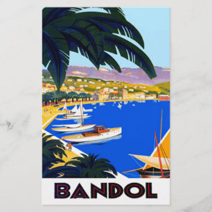 Vintage Cote D'Azur Travel Stationery