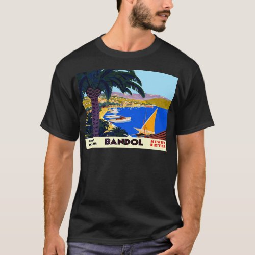 Vintage Cote DAzur Travel T_Shirt