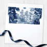 Vintage Cottage Landscape Toile-Blue & White Envelope Liner