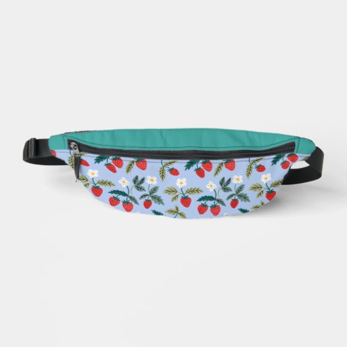 Vintage Cottagecore Strawberry Pattern Fanny Pack