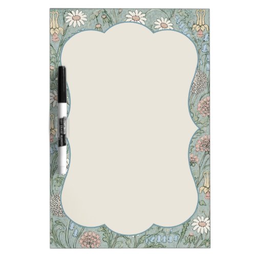 Vintage Cottagecore Wildflower  Dry Erase Board