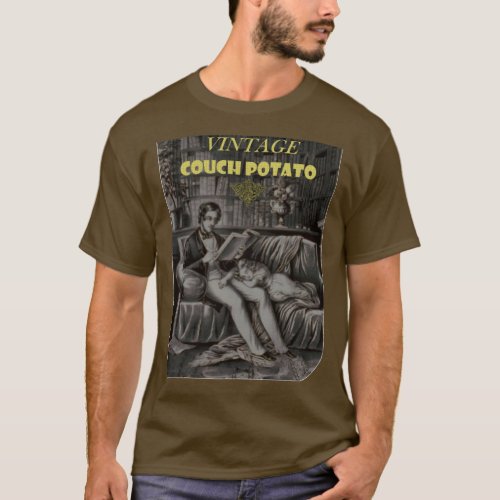 Vintage Couch Potato T_Shirt