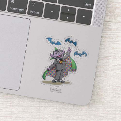 Vintage Count von Count Sticker