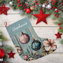 Vintage Country Christmas Rustic Farmhouse Wood