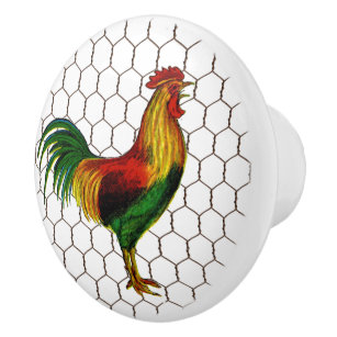 Rooster Knobs & Pulls | Zazzle