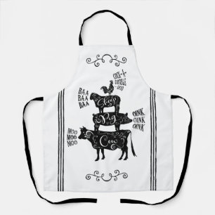 Vintage Country Farmhouse Apron